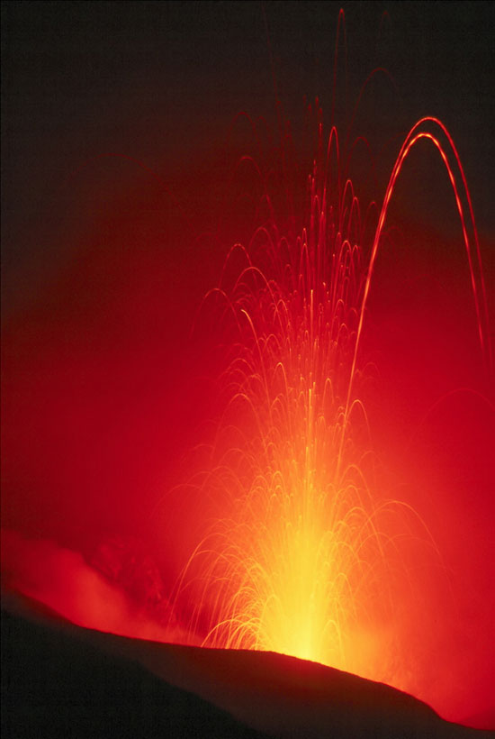 Stromboli Volcano