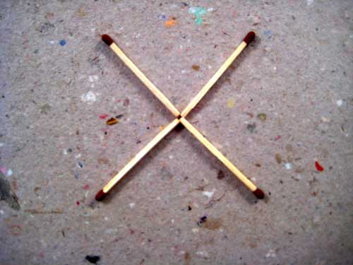 Matchstick Craft - Step 1