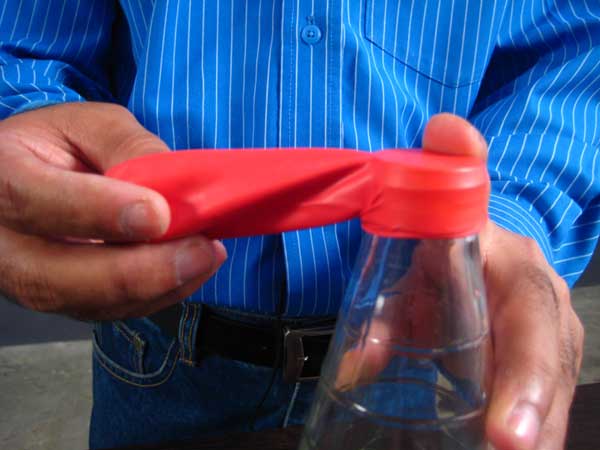 Balloon Inflation Magic - Science Projects For Kids - Step 02