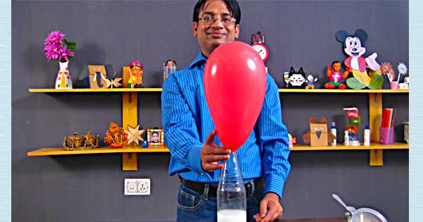 Balloon Inflation Magic - Science Projects For Kids