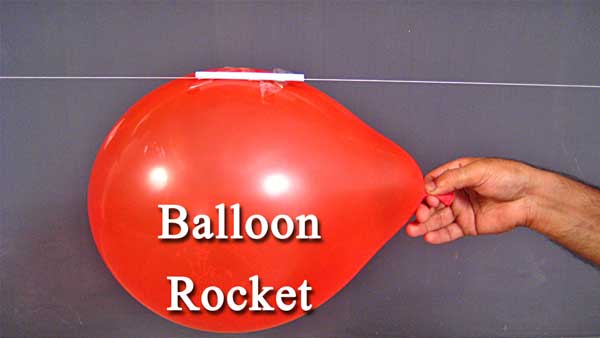 Balloon Rocket For Kids