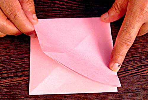 Step 2 to Make Paper Snowflakes