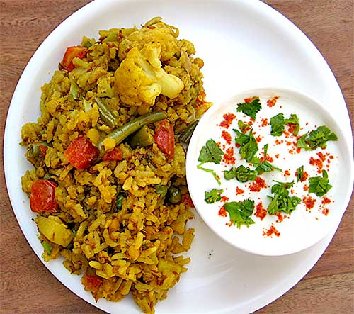 Mix Veg Khichdi Recipe