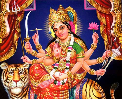 Navratri Puja Vidhi - 21 to 28 march 2015 Duga puja bhog samagri