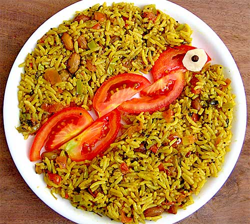 Tomato Pulao Recipe