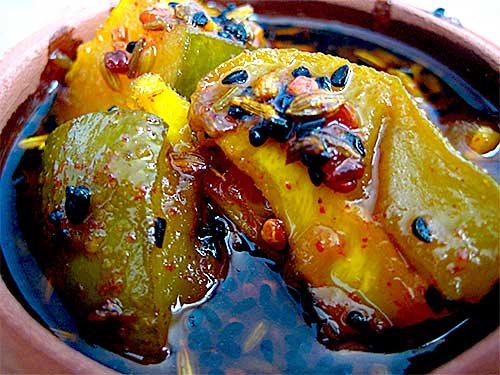 Kairi Ki Launji - A Green Mango Recipe from Rajasthan (India)