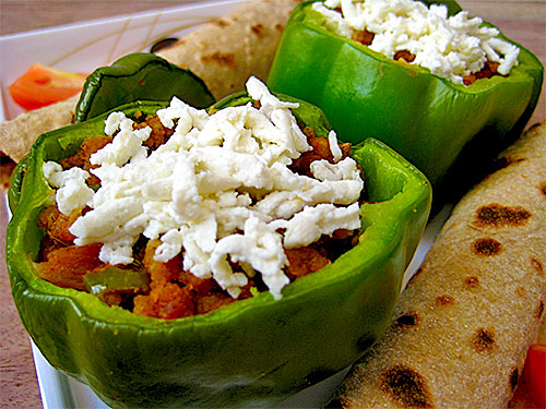 Stuffed Capsicum Recipe with Video