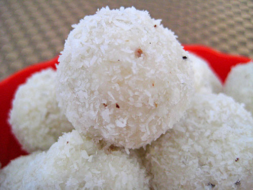 Cheese Coconut Laddu Recipe