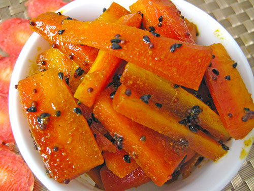 Carrot Pickle Recipe 