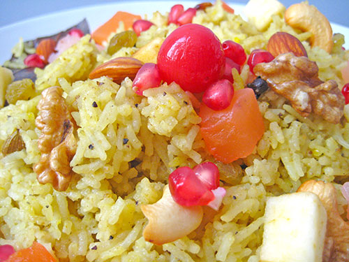 Kashmiri Pulao Recipe