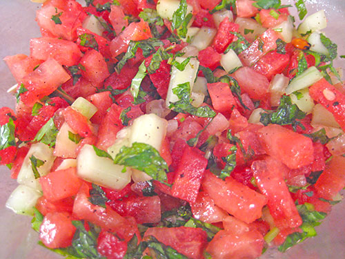 Watermelon Salad