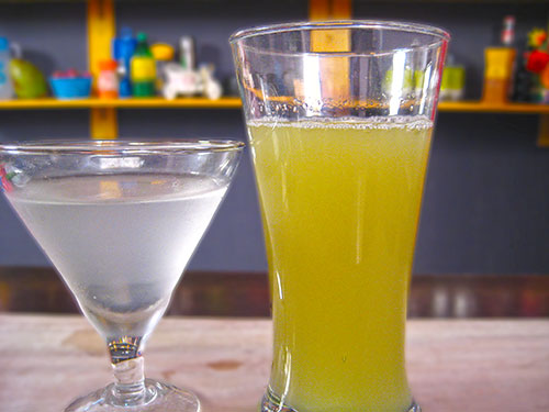 Combination of bottlegourd juice and coconut water