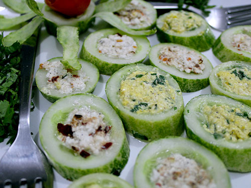 Cheese Cucumber Salad Recipe With Video