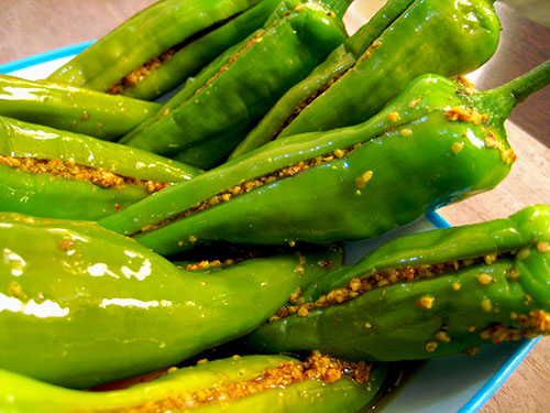Green Chilli Pickle Recipe From Indian Cuisine